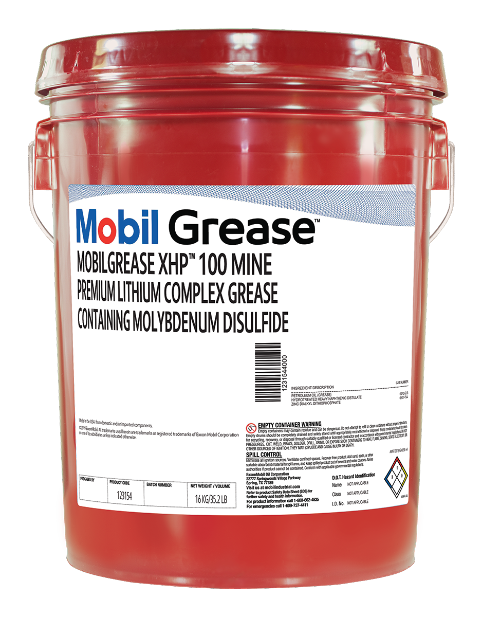 Mobilgrease XHP 100 Mine Product Image