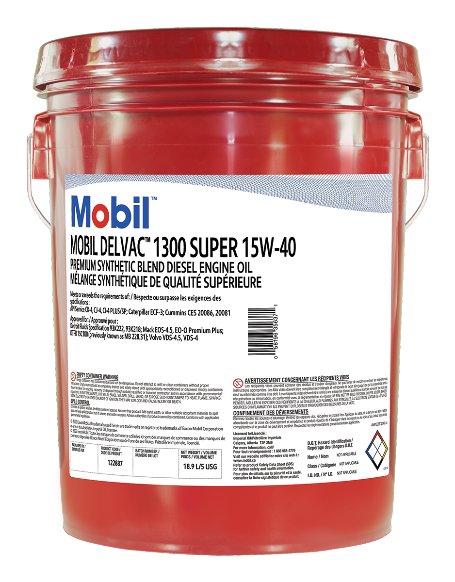 Delvac 1300 Super 15w-40 Product Image