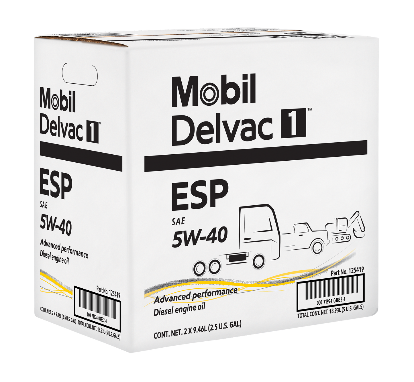 Delvac 1 ESP 5w-40 Product Image