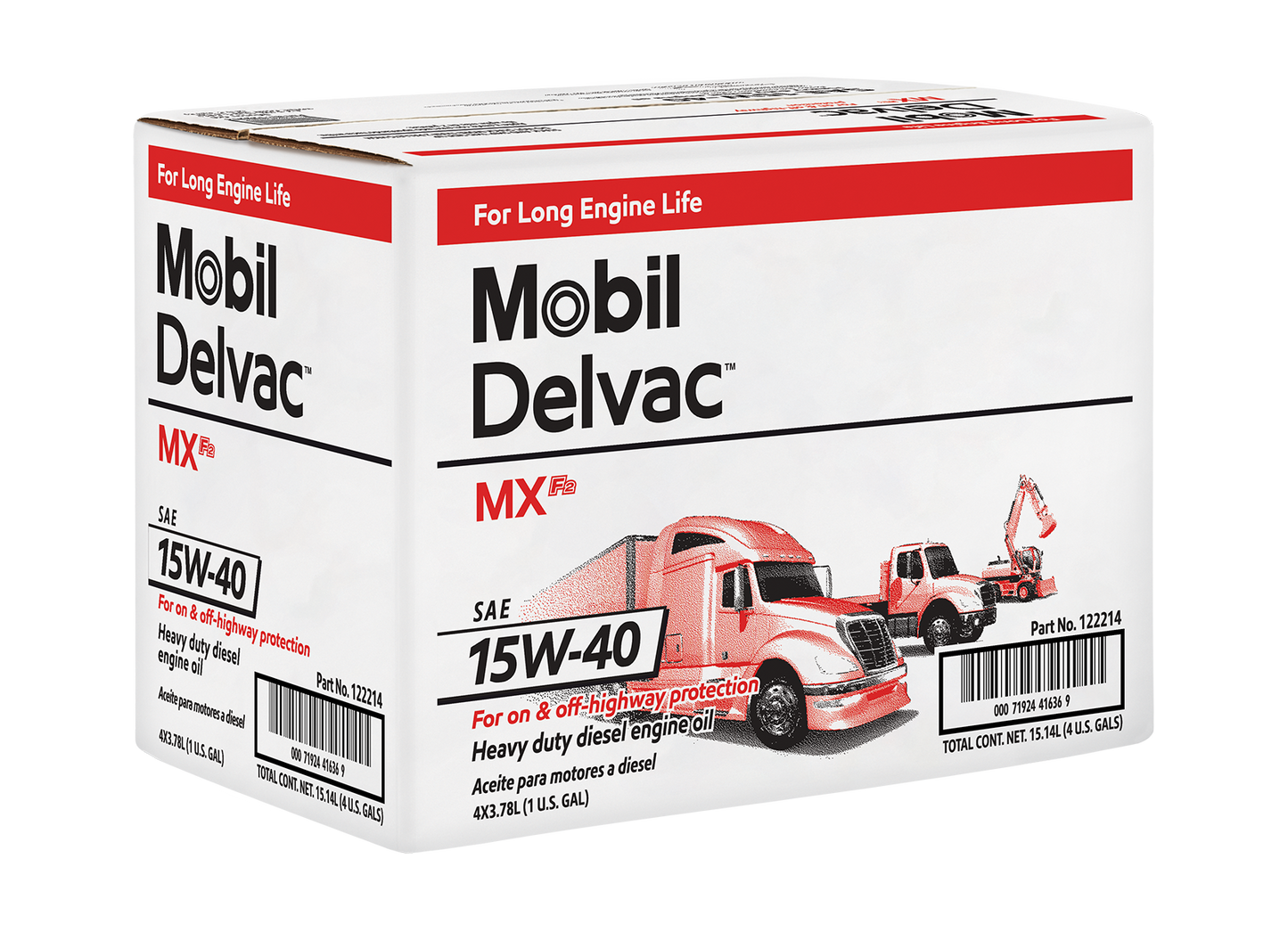 Delvac MX F2 15w-40 Product Image