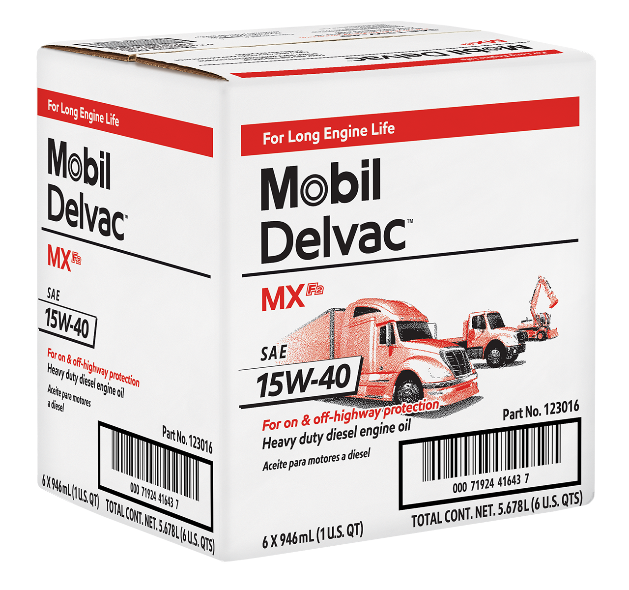 Delvac MX F2 15w-40 Product Image