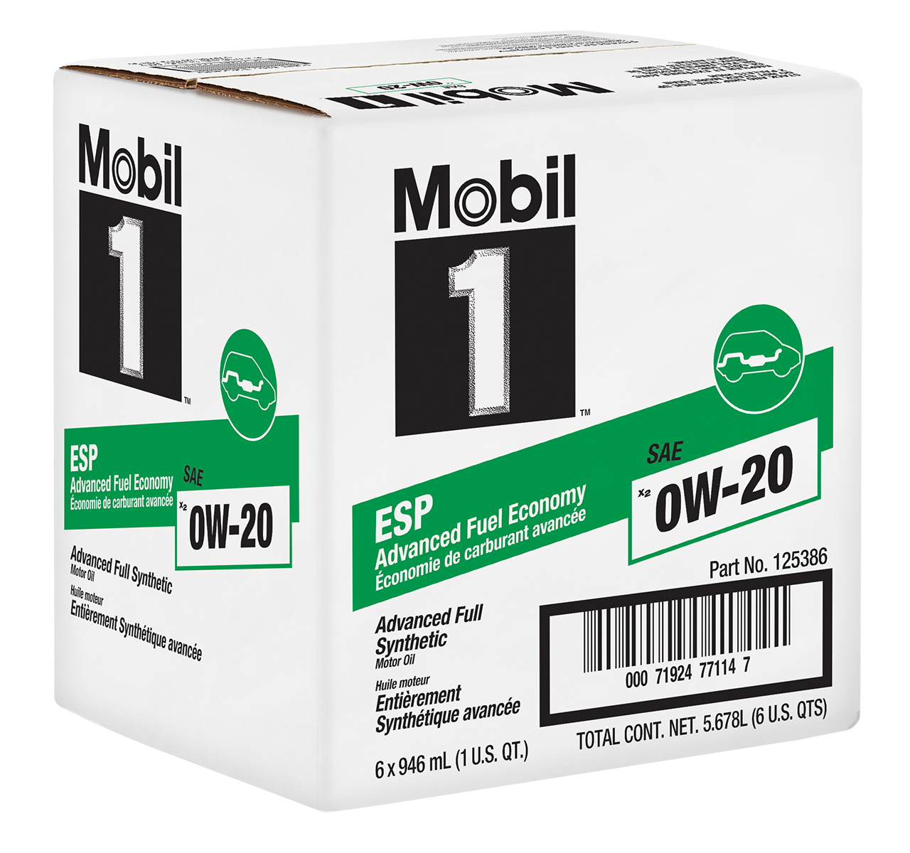 Mobil 1 ESP X2 0w-20 Product Image