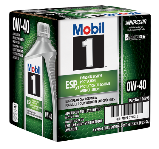 Mobil 1 ESP X4 0w-40 Product Image