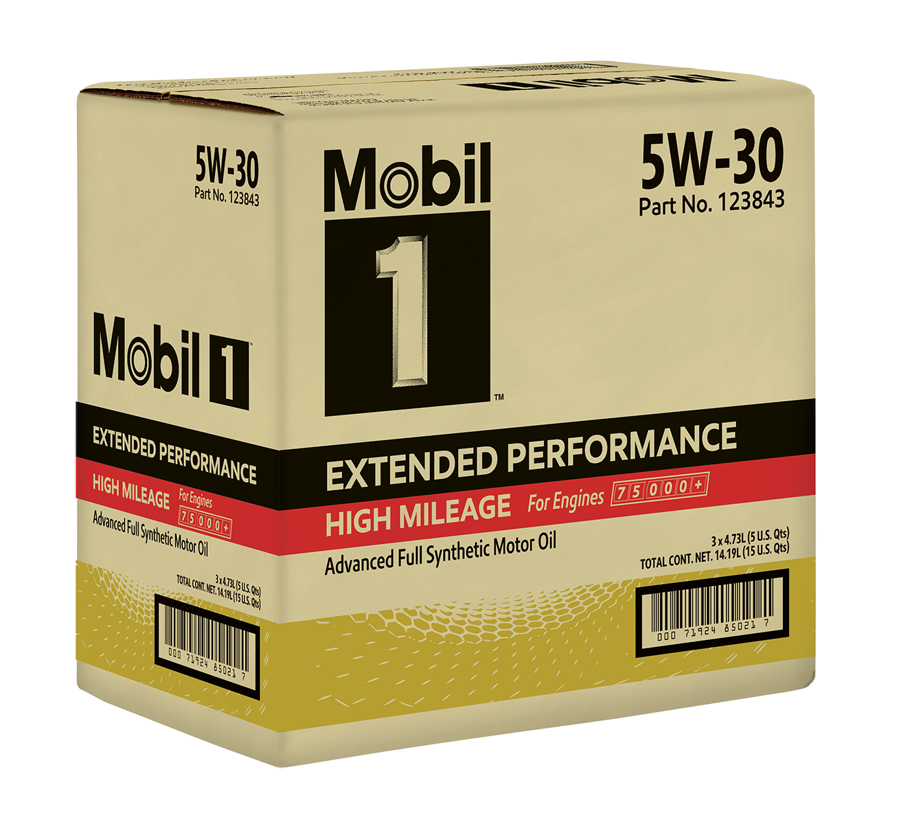 Mobil 1 High Mileage 5w-30 Product Image