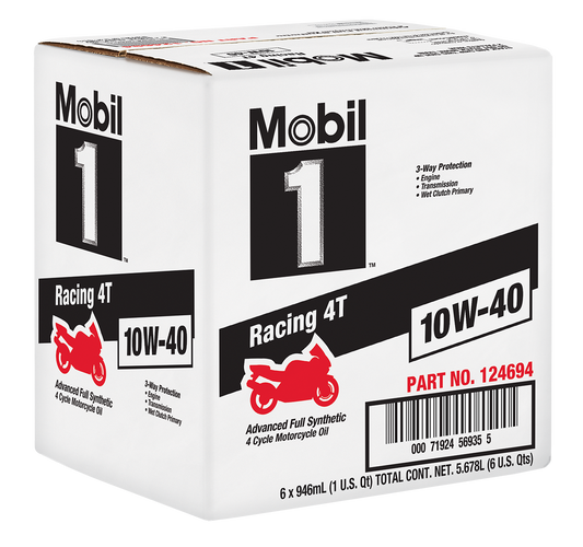 Mobil 1 Racing 4T 10w-40 Product Image