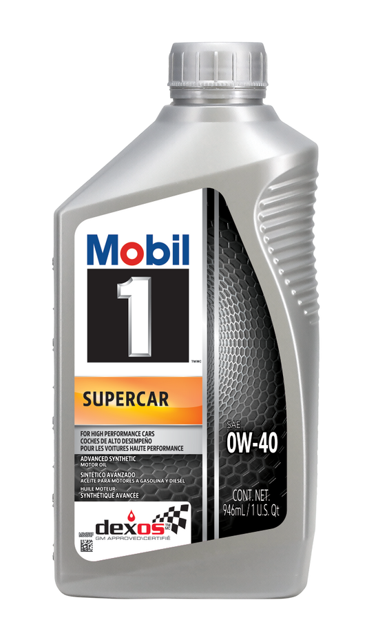 Mobil 1 Supercar 0w-40 Product Image