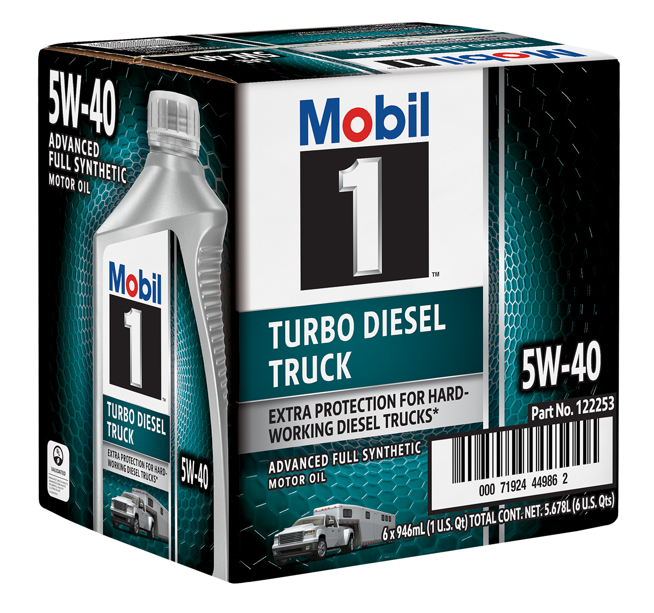 Mobil 1 Turbo Diesel Trk 5w-40 Product Image