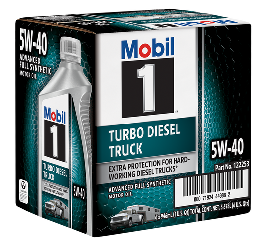 Mobil 1 Turbo Diesel Trk 5w-40 Product Image